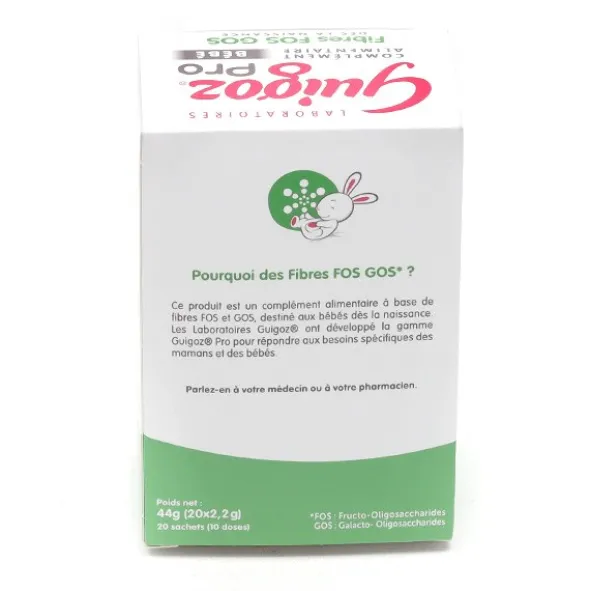 Guigoz Pro Bébé Fibres FOS GOS sachets