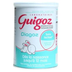 Guigoz Sans lactose lait infantile Diagoz