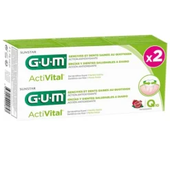 Gum Activital Q10 gel dentifrice