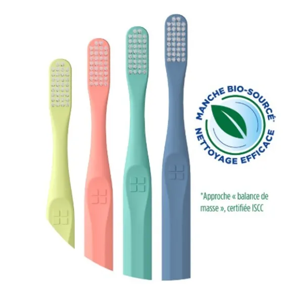 Gum Brosse à dents biosourcée medium Classic 410