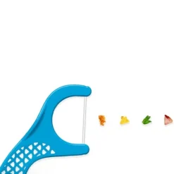 Gum Easy Flossers porte-fil dentaire ciré menthe