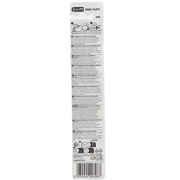 Gum End-Tuft brosse à dents souple