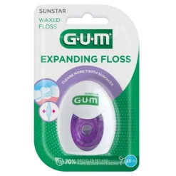 Gum Expanding Floss fil dentaire ciré 30 m