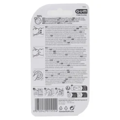 Gum Fine floss fil dentaire ciré 55 m