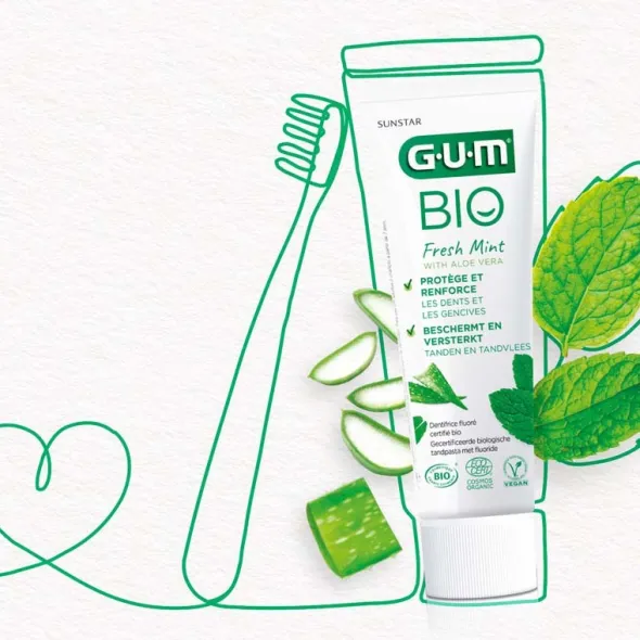 Gum gel dentifrice Bio