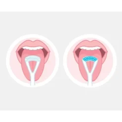 Gum HaliControl Gratte-langue double action