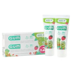 Gum Kids 3+ Dentifrice fraise
