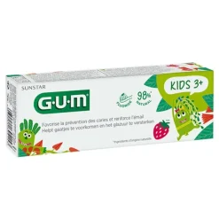 Gum Kids 3+ Dentifrice fraise