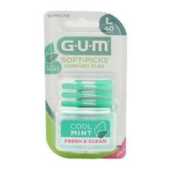 Gum Soft Picks 40 bâtonnets interdentaires