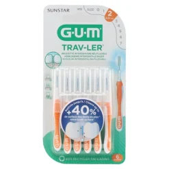 Gum Trav-Ler brossette interdentaire cylindrique