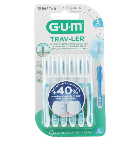 Gum Trav-Ler brossette interdentaire conique