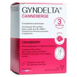 GynDelta Canneberge 36 mg gélules