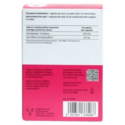 GynDelta Canneberge 36 mg gélules