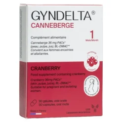 GynDelta Canneberge 36 mg gélules