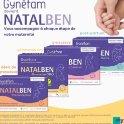 Gynéfam Natalben Grossesse oro sticks