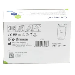 Hartmann Cosmopor silicone pansement adhésif siliconé