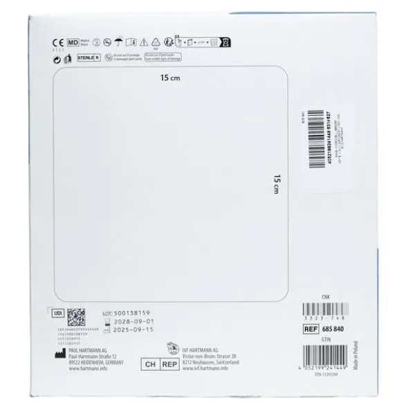 Hartmann HydroTac Pansement hydrocellulaire