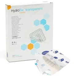 Hartmann HydroTac Transparent Comfort pansements 8x8cm