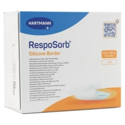 Hartmann RespoSorb Silicone border pansement adhésif siliconé