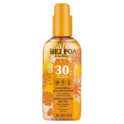 Hei Poa huile sèche solaire Monoï SPF 30