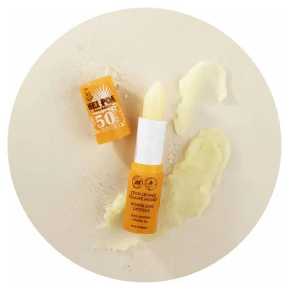 Hei Poa stick lèvres solaire SPF 50