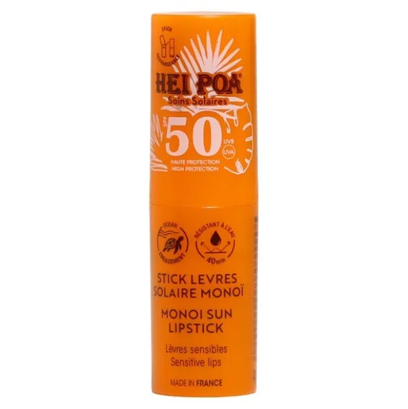 Hei Poa stick lèvres solaire SPF 50