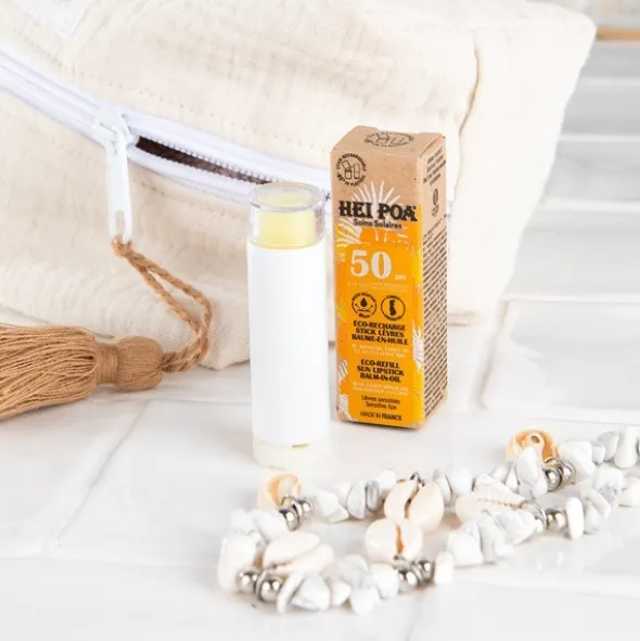 Hei Poa stick lèvres solaire SPF 50