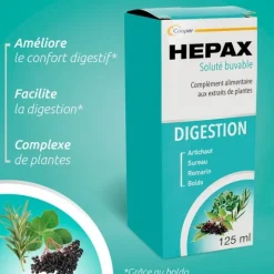 Hepax digestion solution buvable