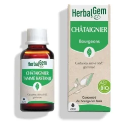 HerbalGem Chataignier macérat de bourgeons bio