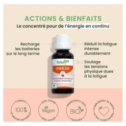 HerbalGem Energem épuisement physique Bio