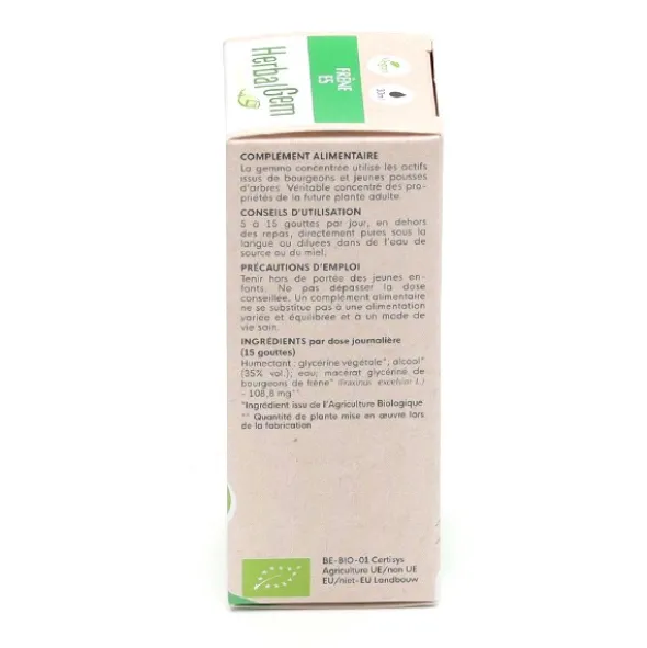 HerbalGem Frêne concentré de bourgeons frais bio