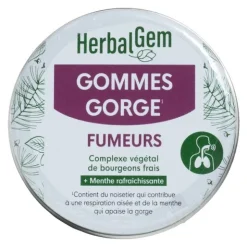 HerbalGem gommes gorge bio Fumeurs