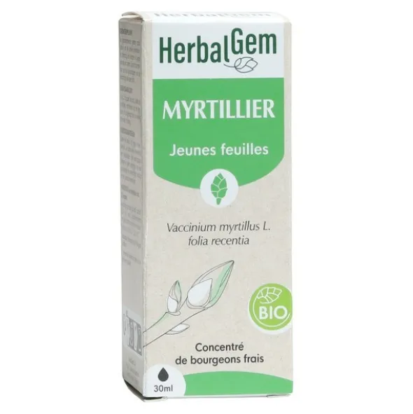HerbalGem Noisetier Concentré de bourgeons frais bio