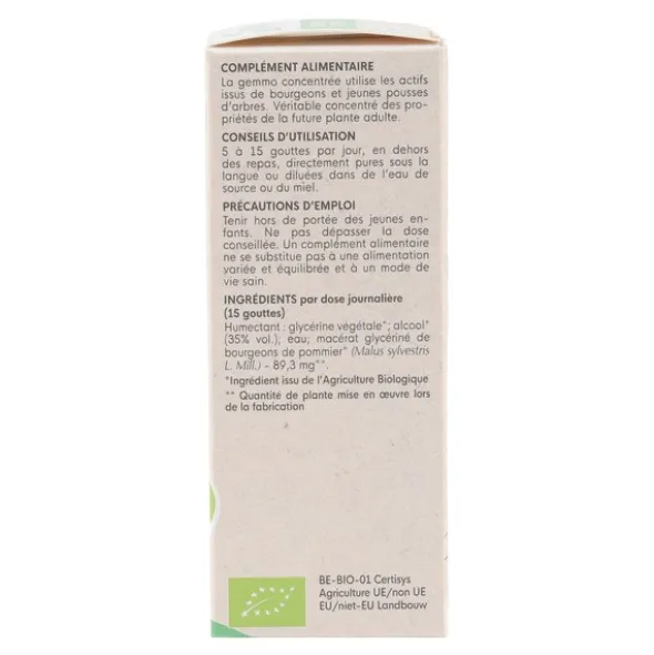 HerbalGem Pommier bourgeons bio