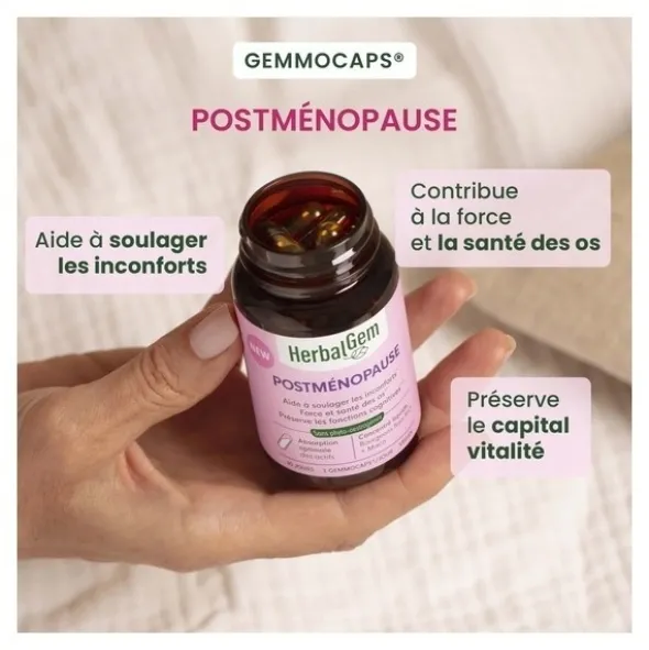 Herbalgem Post ménopause gélules