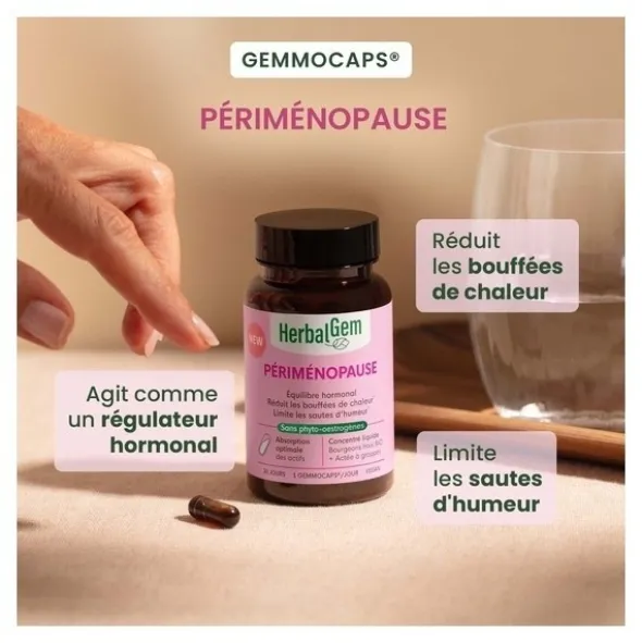 HerbalGem périménopause gélules