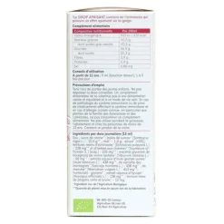 HerbalGem Sirop apaisant gorge Bio
