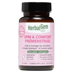HerbalGem SPM et Confort prémenstruel bio gélules