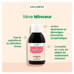 HerbalGem sève minceur celluseve bio solution buvable