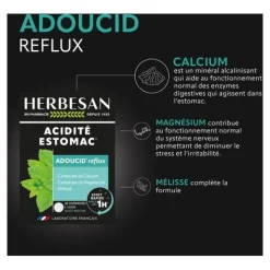 Herbesan Acidité Estomac Adoucid reflux à croquer