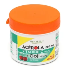 Herbesan Acérola 1000 + Goji comprimés à croquer