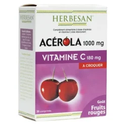 Herbesan Acérola 1000 mg comprimés à croquer