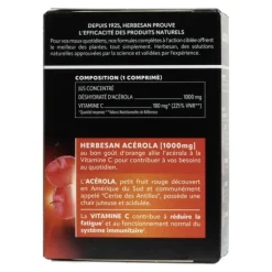 Herbesan Acérola 1000 mg comprimés à croquer