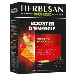 Herbesan Booster d'énergie ampoules