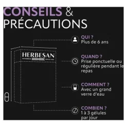 Herbesan Carbogaz gélules Ballonnements