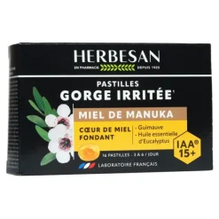 Herbesan Gorge irritée pastille