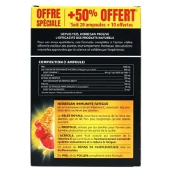 Herbesan Immunité Fatigue ampoules