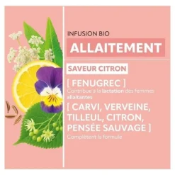 Herbesan infusion bio allaitement sachets