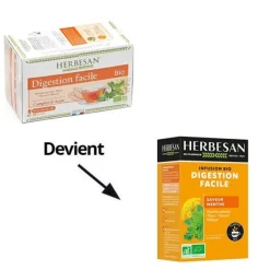 Herbesan infusion bio Digestion facile sachets