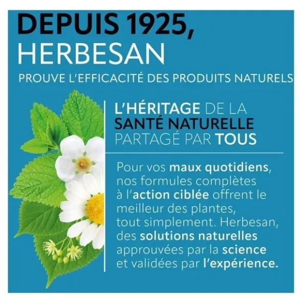 Herbesan infusion bio Nuit paisible sachets